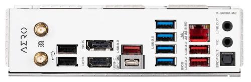   AM5 Gigabyte B650 AERO G, B650, 4xDDR5, Int.Video (CPU), 4xSATA3, 3xM.2, 1xPCI-E 4.0 x16, 1xPCI-E 4.0 x16(x4), 1xPCI-E 3.0 x16(x1), ALC1220-VB, Intel 2.5Gb, Wi-Fi 6E+BT5.2, 8xUSB3.2/6xUSB2.0, HDMI/Type-C (DP1.4), ATX -  6