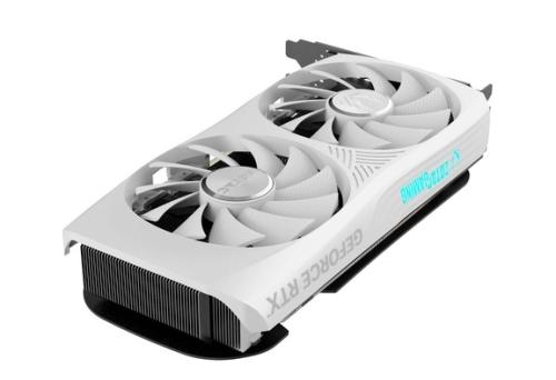  GeForce RTX 4060 Ti, Zotac, Twin Edge OC (White Edition), 8Gb GDDR6, 128-bit, HDMI/3xDP, 2550/18000 MHz, 8-pin (ZT-D40610Q-10M) -  6