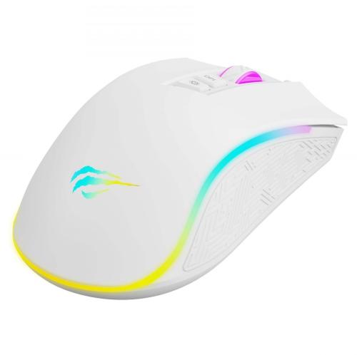  Havit MS1034, White, USB, , 800-4800 dpi, RGB , 7 , 1.6  (HV-MS1034) -  4