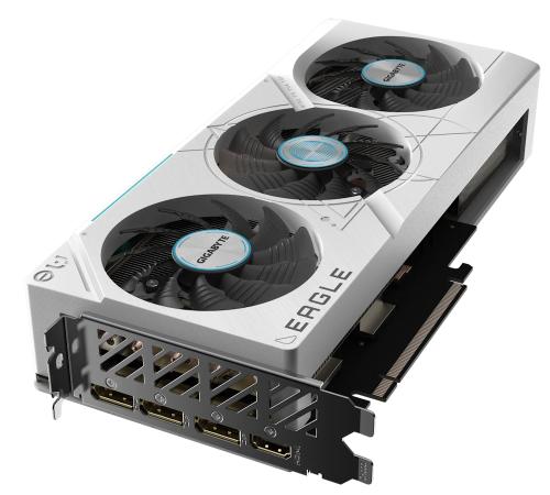  GeForce RTX 4070 Ti SUPER, Gigabyte, EAGLE OC ICE (White Edition), 16Gb GDDR6X, 256-bit, HDMI/3xDP, 2640/21000 MHz, 16-pin (GV-N407TSEAGLEOC ICE-16GD) -  4