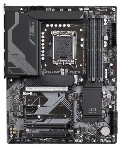   LGA1700, Gigabyte Z790 D, Z790, 4xDDR5, Int.Video(CPU), 4xSATA3, 3xM.2, 1xPCI-E 5.0 x16, 1xPCI-E 4.0 x16, 1xPCI-E 3.0 x16, 2xPCI-E 3.0 x1, Realtek 7.1, Realtek 2.5GbE, 9xUSB3.2/6xUSB2.0, HDMI/DP, ATX -  2