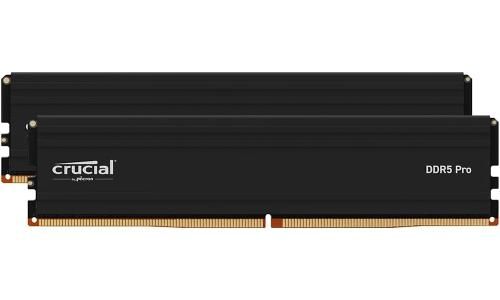 ' 16Gb x 2 (32Gb Kit) DDR5, 6000 MHz, Crucial Pro, Black, 48-48-48, 1.1V,   (CP2K16G60C36U5B) -  1