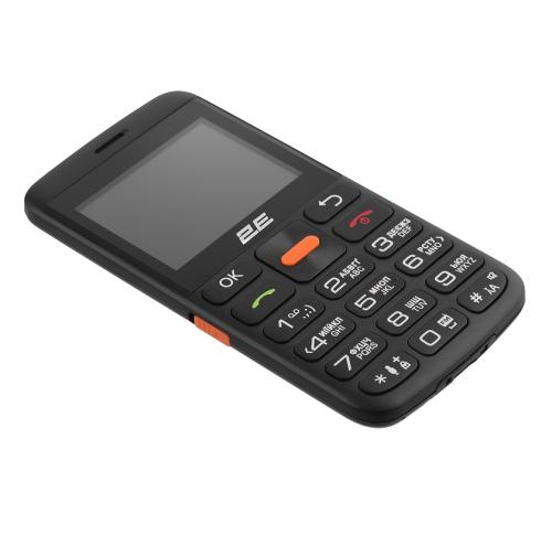   2E T180 MAX, Black, DualSim (miniSIM), 2G, 2.31'' (320x240, TN), 32Mb, microSD ( 16Gb), 0.3 Mp, LED , FM-, Bluetooth, Type-C, 1000 mAh, 87  -  2