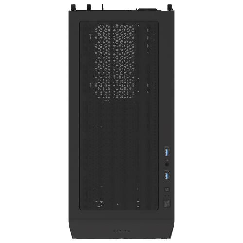  Gigabyte C102 GLASS, Black, Mid Tower,  ,  Micro ATX / Mini ITX, 2xUSB 3.0, . CPU - 165  / VGA - 410 , 2x120 ,      (GB-C102G) -  3