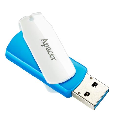   USB 128Gb Apacer AH357, White/Blue, USB 3.2 Gen 1 (AP128GAH357U-1) -  1