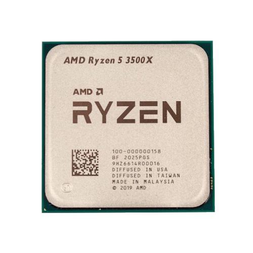  AMD (AM4) Ryzen 5 3500X, Tray, 6x3.6 GHz (Turbo Boost 4.1 GHz), L3 32Mb, Matisse, 7 nm, TDP 65 ,   (100-000000158) -  1