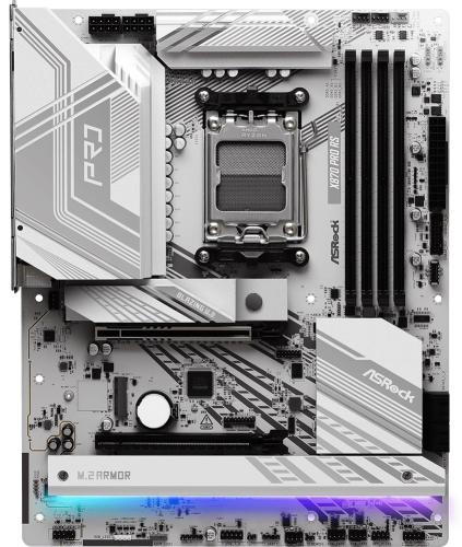   AM5 ASRock X870 Pro RS, X870, 4xDDR5, Int.Video (CPU), 4xSATA3, 3xM.2, 1xPCI-E 5.0 x16, 1xPCI-E 4.0 x16, ALC1220, RTL8125BG, 7xUSB3.2/9xUSB2.0, HDMI/2xType-C, ATX -  3