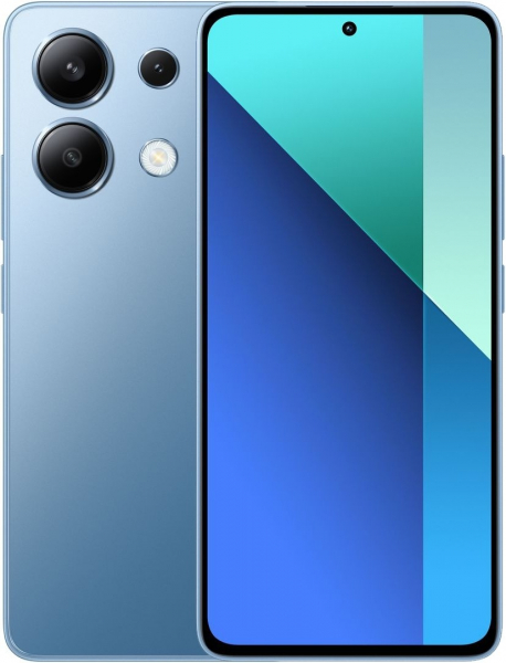  Xiaomi Redmi Note 13 Ice Blue, 2 Nano-SIM, 6.67" (24001080, 120 ) AMOLED, Qualcomm Snapdragon 685 (4x2.8 GHz + 4x1.9 GHz), RAM 8GB, ROM 512GB, MicroSD (Max 1Tb), GPS, Wi-Fi, BT, LTE, 4 Cam, Li-Ion 5000mAh, Android 13 -  1