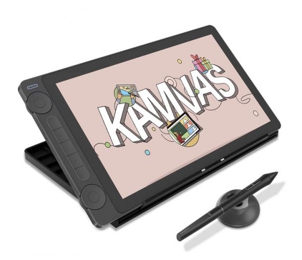 - Huion Kamvas 13, Black, 13.3", 1920 x 1080 (16:9), 25 , 220 /, 1000:1 -  1