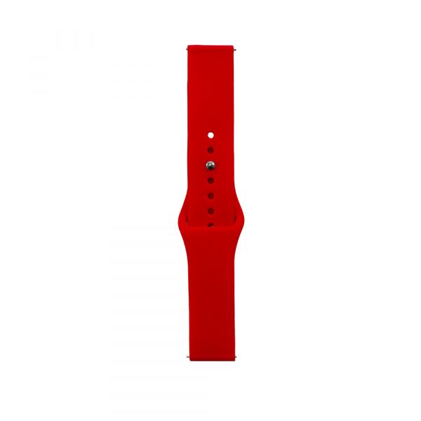     Amazfit, Samsung, Huawei, 20 mm, SILICONE, Red -  1