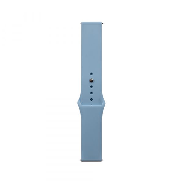     Amazfit, Samsung, Huawei, 22 mm, SILICONE, Light blue -  1