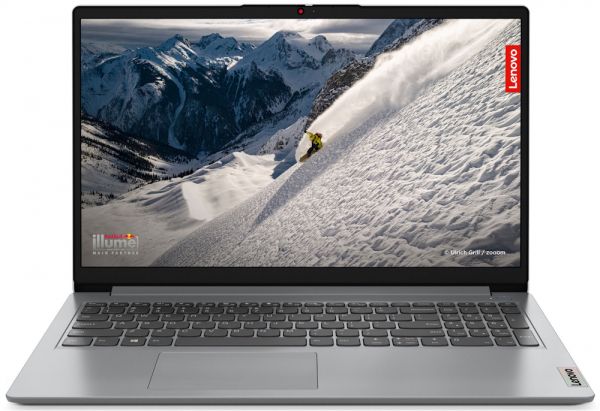  15" Lenovo IdeaPad 1 15ALC7 (82R400SXRA) Cloud Grey 15.6" Full HD 1920x1080 IPS , AMD Ryzen 7 5700U 1.8-4.3GHz, RAM 16Gb, SSD 512Gb, AMD Radeon Graphics, DOS -  1