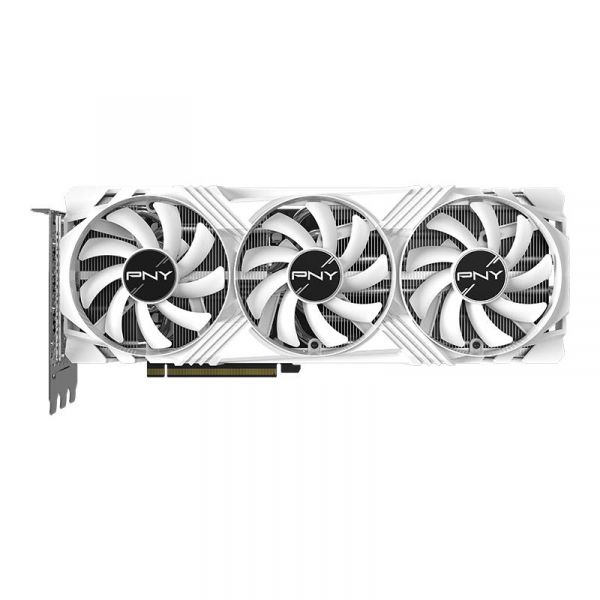  GeForce RTX 4070 Ti SUPER, PNY, VERTO OC (White Edition), 16Gb GDDR6X, 256-bit, HDMI/3xDP, 2655/21000 MHz, 16-pin (VCG4070TS16TFWXPB1-O) -  2