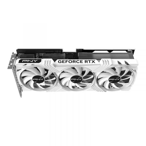  GeForce RTX 4070 Ti SUPER, PNY, VERTO OC (White Edition), 16Gb GDDR6X, 256-bit, HDMI/3xDP, 2655/21000 MHz, 16-pin (VCG4070TS16TFWXPB1-O) -  6