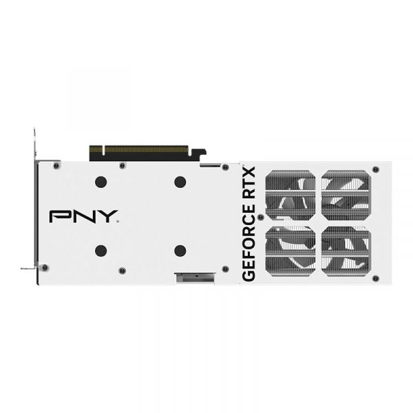  GeForce RTX 4070 Ti SUPER, PNY, VERTO OC (White Edition), 16Gb GDDR6X, 256-bit, HDMI/3xDP, 2655/21000 MHz, 16-pin (VCG4070TS16TFWXPB1-O) -  9