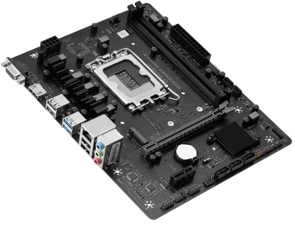 . LGA1700, Maxsun Challenger H610M-R V2, H610, 2xDDR4, Int.Video(CPU), 3xSATA3, 1xPCI-E 16x 4.0, 1xPCI-E 1x, M.2 3.0, RTL8111H, 2xUSB3.2/2xUSB2.0, VGA/HDMI, MicroATX (MS-Challenger H610M-R V2) -  2