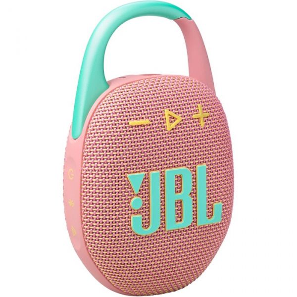   1.0 JBL Clip 5 Pink, 1.0- , 7 , USB, Bluetooth -  1