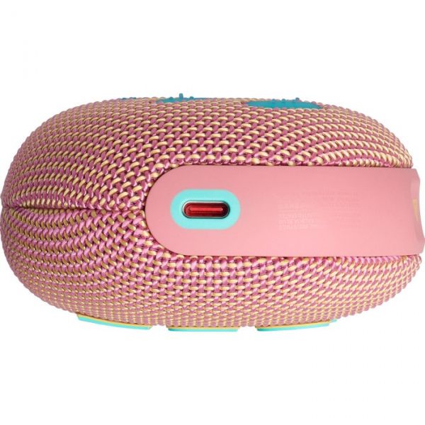   1.0 JBL Clip 5 Pink, 1.0- , 7 , USB, Bluetooth -  7