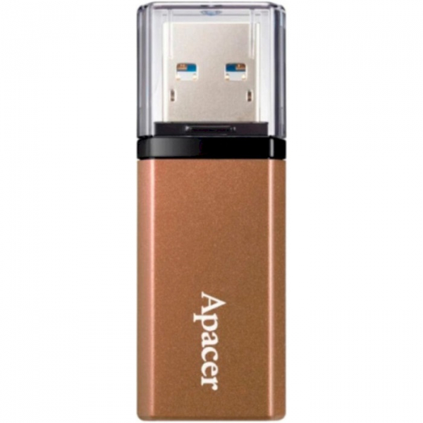   USB 64Gb Apacer AH25C, Classical Bronze, USB 3.2 Gen 1 (AP64GAH25CJ-1) -  1