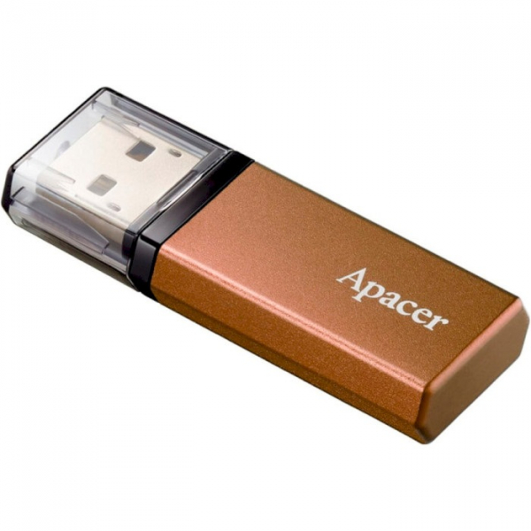   USB 64Gb Apacer AH25C, Classical Bronze, USB 3.2 Gen 1 (AP64GAH25CJ-1) -  2