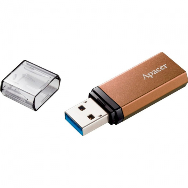   USB 64Gb Apacer AH25C, Classical Bronze, USB 3.2 Gen 1 (AP64GAH25CJ-1) -  3