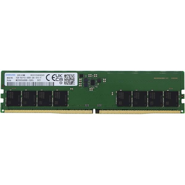  16Gb DDR5, 4800 MHz, Samsung, CL40, 1.1V -  1