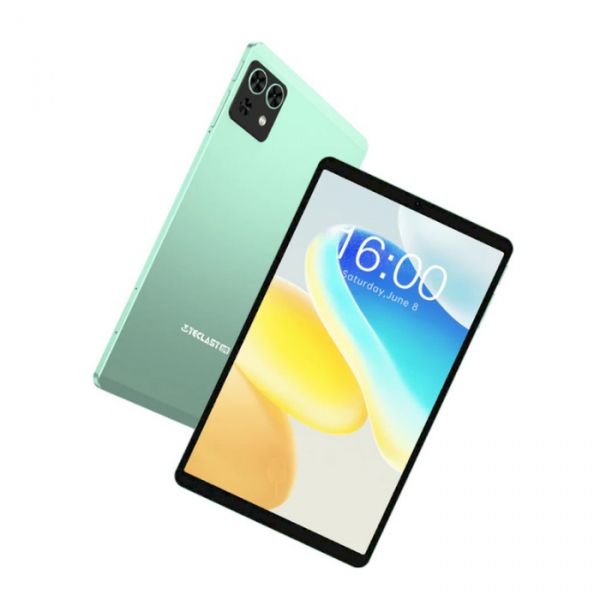  8" Teclast M50 Mini Tea Green, (1340x800) IPS, Unisoc Tiger T606, RAM 6Gb, ROM 128Gb + microSD(max 2Tb), GPS, Wi-Fi, BT, LTE, 5000 mAh, Android 13 -  4