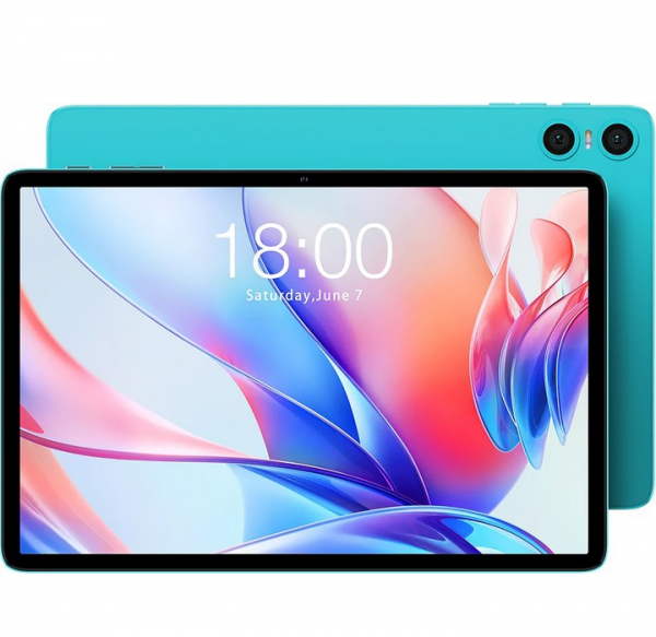  10.1" Teclast P30 Wi-Fi, Blue, (1280x800), Allwinner A523, RAM 4Gb, ROM 128GB, MicroSD (max 1Tb), Wi-Fi 6, BT 5.3, 2 Cam (5/0.3Mp + 2Mp), 6000 mAh, Android 14 (6940709686898) -  1