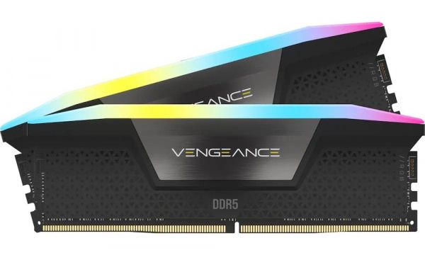  24Gb x 2 (48Gb Kit) DDR5, 6000 MHz, Corsair Vengeance RGB, Black, 36-44-44-96, 1.4V,  , Bulk (CMH48GX5M2E6000C36) -  3