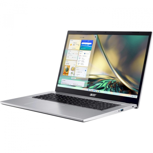  17" Acer Aspire 3 A317-54-59UL (NX.K9YEP.006) Silver 17.3" (1920x1080, IPS, 60Hz), Intel Core i5-1235U (10x1.3-4.4GHz), 16GB DDR4, SSD 512GB, Intel Iris Xe Graphics, LAN, Wi-Fi 5, BT 5.1, 3xUSB3.2, HDMI, 42Wh, DOS -  3