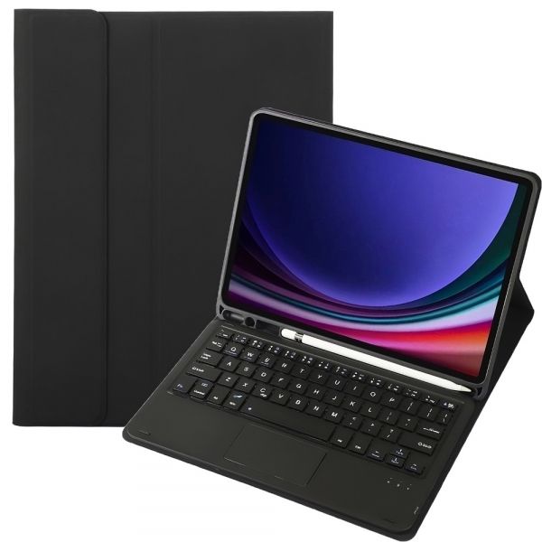 -  Samsung Galaxy Tab S9 (SM-X710/SM-X716), TouchPad BeCover, Black -  2