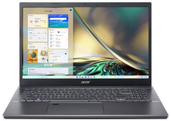  15" Acer Aspire 5 A515-57 (NX.KMHEX.004) Obsidian Black 15.6"  LED FullHD (19201080) IPS, Intel Core i5-1235U 3.3-4.4GHz, RAM 16Gb, SSD 512Gb, nVidia GeForce RTX 2050 4\Gb, DOS -  1