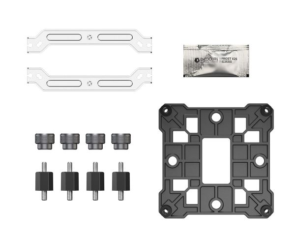    ID-Cooling Blitz X4, Intel: 1851/1700/1200/115x, AMD: AM5/AM4, 12072152mm, 120mm 4-pin PWM Static RGB, 500~150010% RPM, TDP 180W,  26.6dB(A) Max -  3