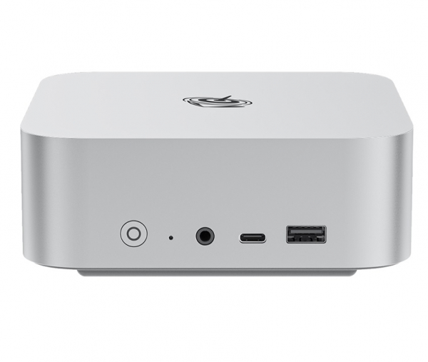  Beelink SER8, Silver, Core Ultra 5 125H (14x3.6-4.5 GHz), 32Gb DDR5 5600 MHz SO-DIMM (2/2), 1Tb SSD NVMe, 1xM.2 2280, Arc Graphics, WiFi 6, Bluetooth 5.2, GLan, 2xUSB 3.2, 2xType-C, HDMI/DP, Windows 11 Pro,  VESA (BLSER8125H321BK) -  3