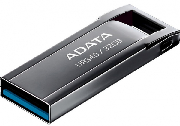   USB 32Gb ADATA UR340, Black, USB 3.2 Gen 1,  100 / (AROY-UR340-32GBK) -  2