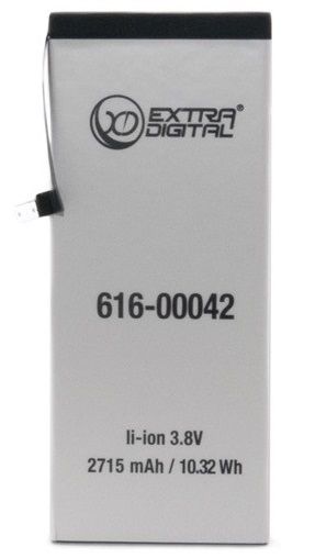  iPhone 6S Plus, ExtraDigital, 2715 mAh, (BMA6453) -  1