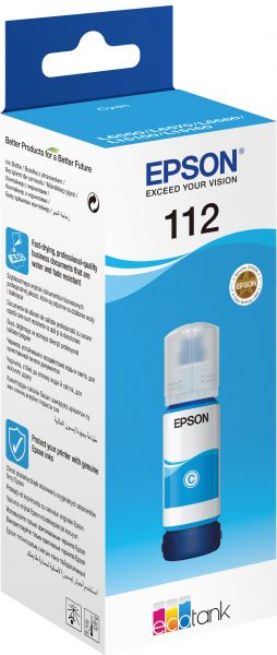  Epson 112, Cyan,  L15150/L15160, 70  (C13T06C24A) -  1