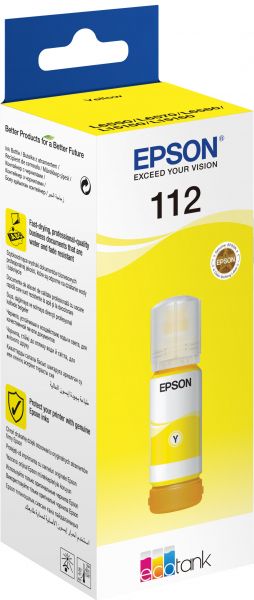  Epson 112, Yellow,  L15150/L15160, 70  (C13T06C44A) -  1