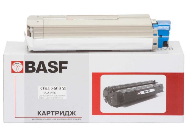 - OKI 43381906, Magenta, C5600/C5700, 2000 , BASF (BASF-KT-C5600M-43381906) -  1