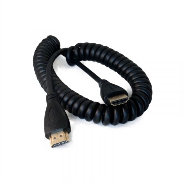  HDMI - HDMI 1.2  Extradigital Black, V1.4, Spiral (KBH1810) -  1