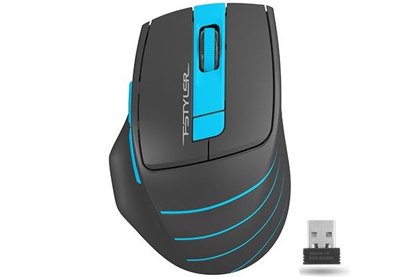  A4Tech FG30 (Blue)  Fstyler, USB, 2000dpi, (Black + Blue) -  1