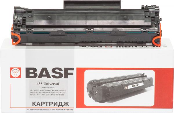  HP 35A (CB435A), Black, LJ P1005/P1006, 1.5k, BASF (BASF-KT-CB435A) -  1