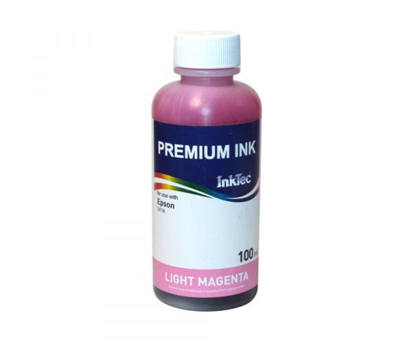  InkTec Epson E0017, Light Magenta, L800/L805/L810/L850/L1800, 100 ,  (E0017-100MLM) -  1