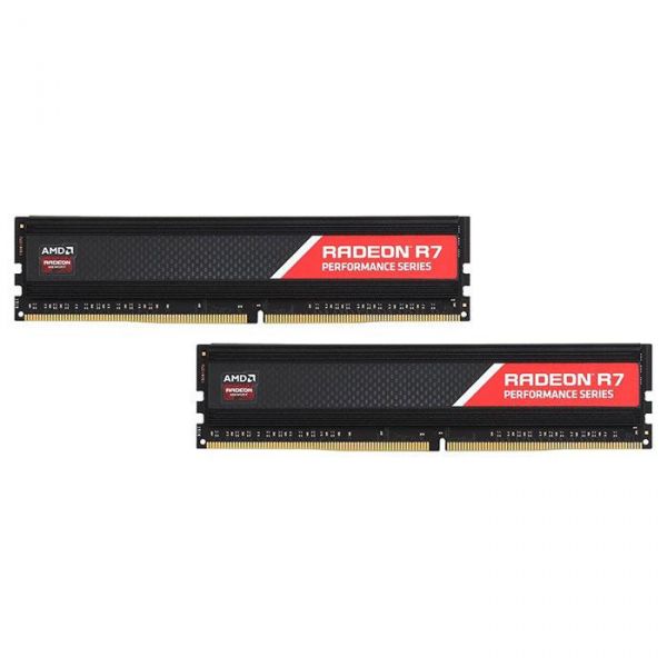 ' 8Gb x 2 (16Gb Kit) DDR4, 2666 MHz, AMD Radeon R7, 16-16-16-36, 1.2V,   (R7S416G2606U2K) -  1