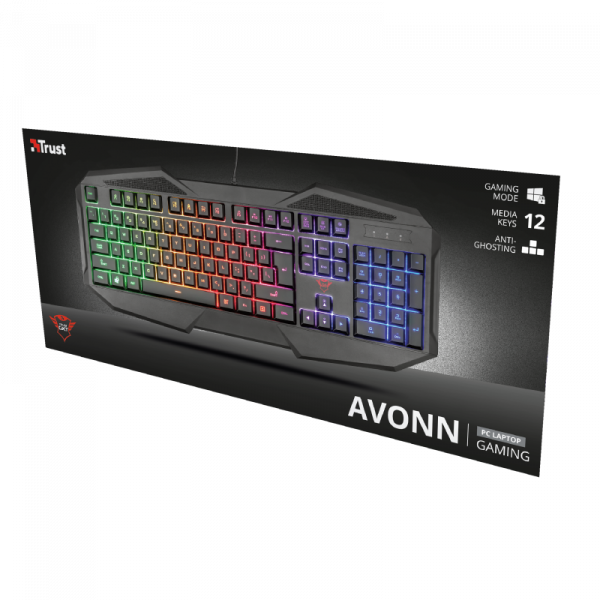  Trust GXT 830-RW Avonn Gaming, Black, USB, 12  ,     , 1,4  (22511) -  4