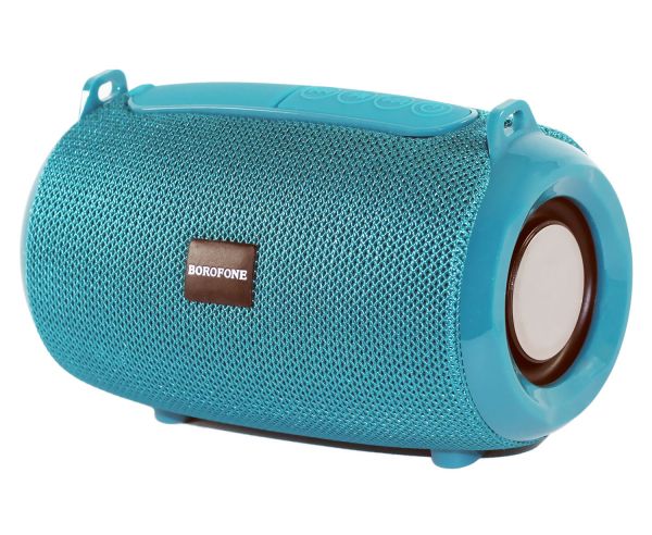   2.0 Borofone BR4, Teal, 2x4B, MicroSD, FM radio,   , 6000mAh -  1