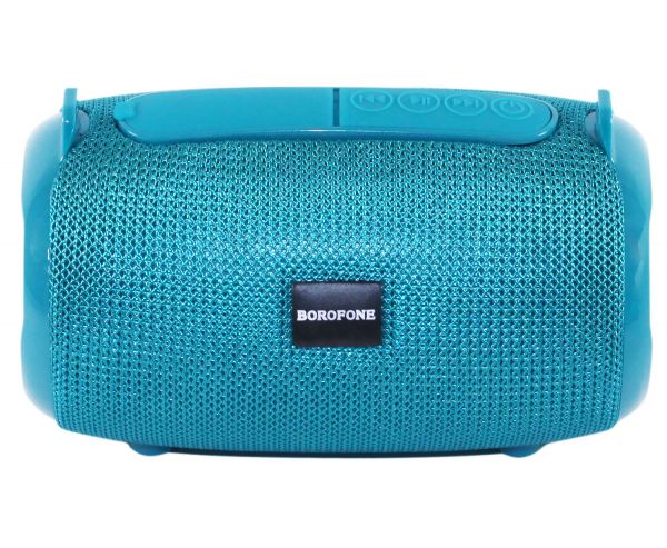   2.0 Borofone BR4, Teal, 2x4B, MicroSD, FM radio,   , 6000mAh -  2