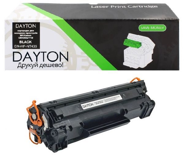  HP 35A (CB435A), Black, LJ P1005/P1006, 1500 , Dayton (DN-HP-NT435) -  1