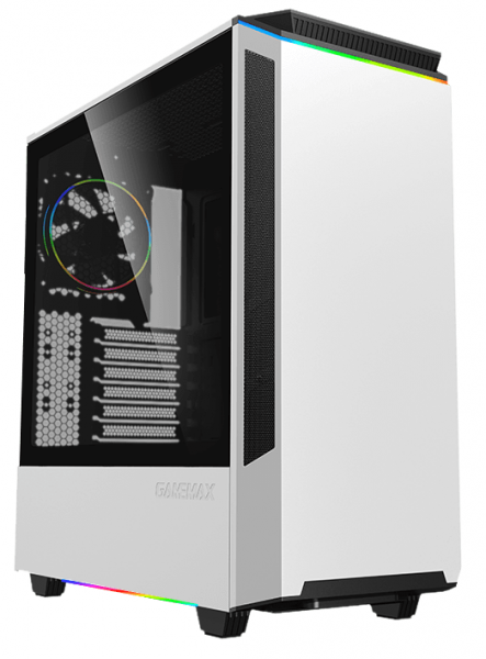  GameMax Paladin white,  , ATX/microATX/Mini-ITX, 1x120 , 390 x 210 x 445 , 7.2 (Paladin white) -  4