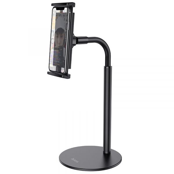   Hoco PH30 Soaring series metal desktop stand, Black -  1